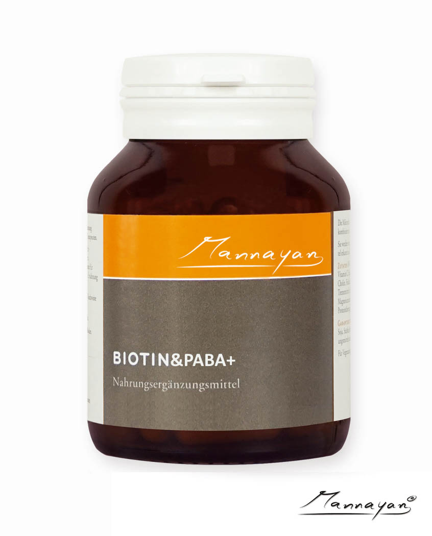 Mannayan Biotin & PABA+ (60 kapsula) Mannayan Biotin & PABA+ (60 kapsula)
