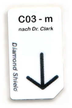 Chipcard C03 - m C03 - m nach Dr. Clark für Diamond Shield Zapper