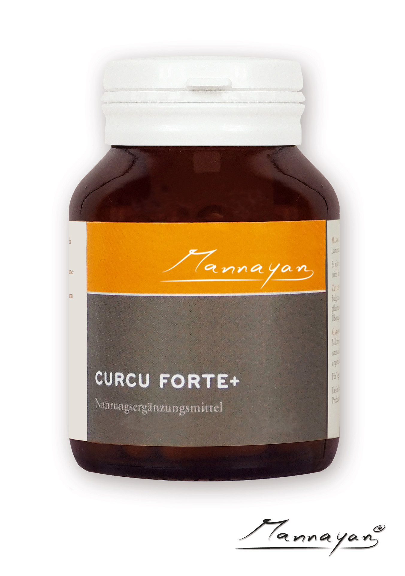 Mannayan CURCU FORTE + (60 kapsula)  Curcu Forte+ von Mannayan