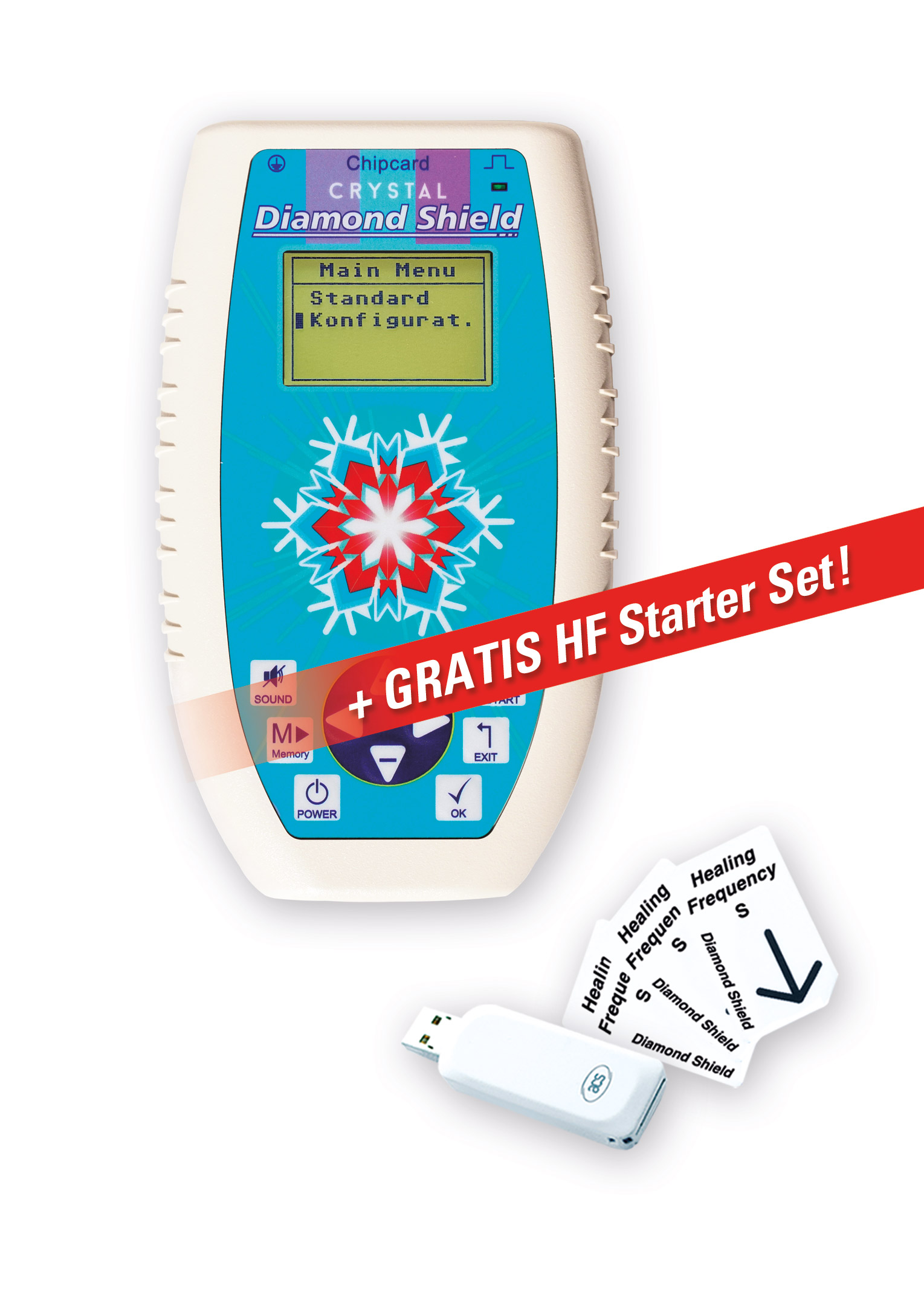 Diamond Shield Crystal Zapper