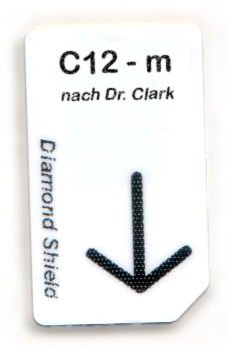 C12 - m Chipcard nach Dr.Clark für Diamond Shield Zapper