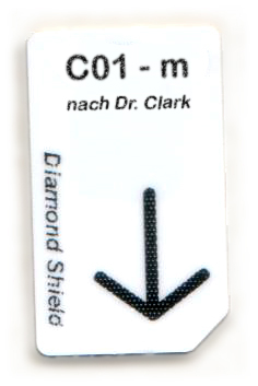 Chipcard C01 - m  C01 - m Chipcard nach Dr. Clark für Diamond Shield Zapper