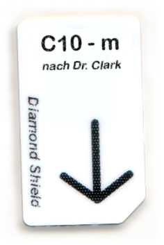 Chipcard C10 - m  C10 - m Chipcard nach Dr. Clark für Diamond Shield Zapper