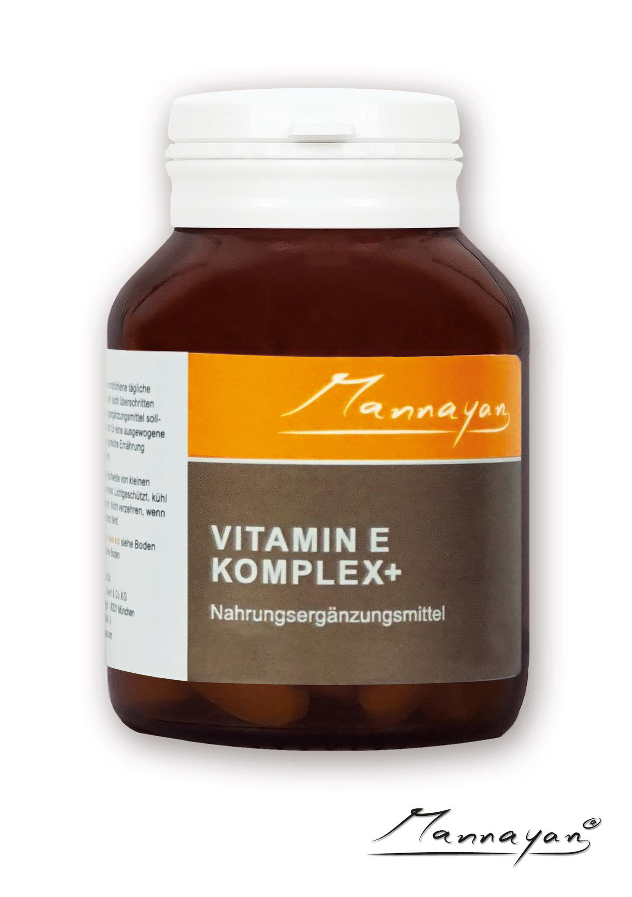 Mannayan VITAMIN E KOMPLEKS+ (60 kapsula)  Mannayan VITAMIN E KOMPLEKS+ (60 kapsula)