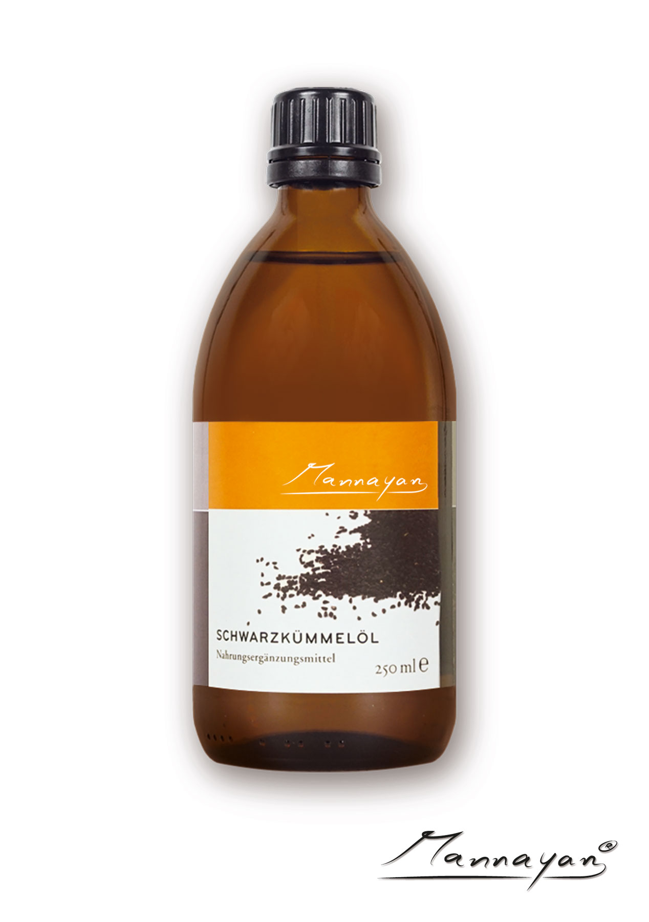 Mannayan Bio-Schwarzkümmelöl 250 ml Schwarzkümmelöl von Mannayan